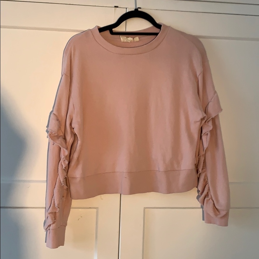 Pink Ruffled Top - image 1